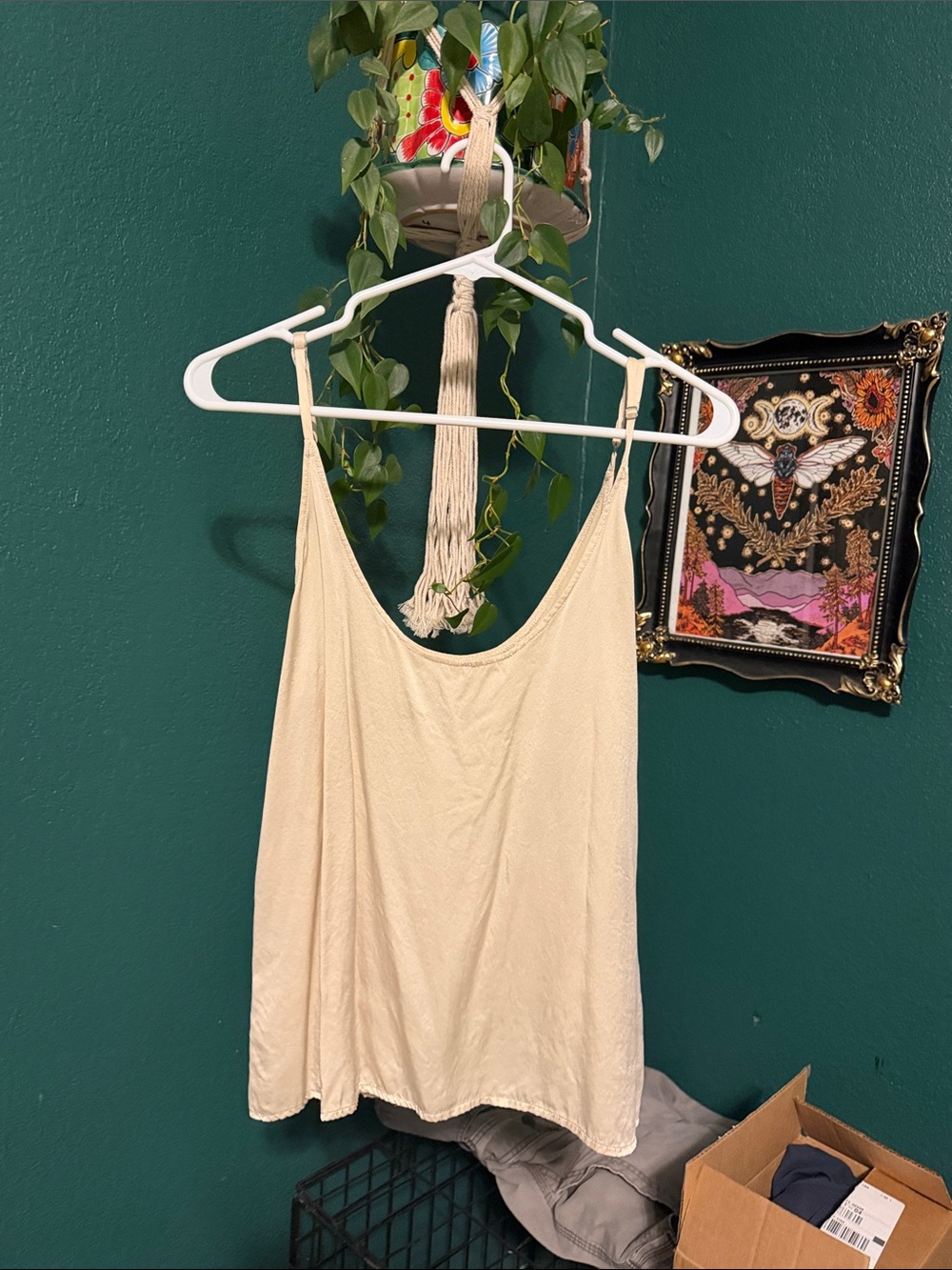 Reformation Silk Tank Top